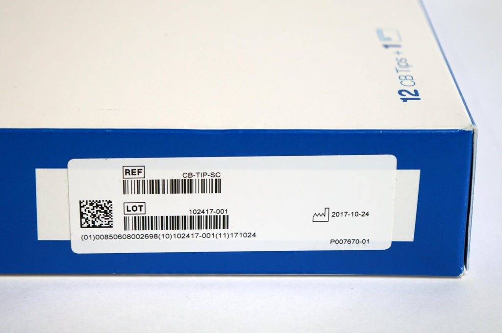 Clear + Brilliant Permea CBP Laser Handpiece Treatment Tips CB-TIP-SC Card 12Pcs