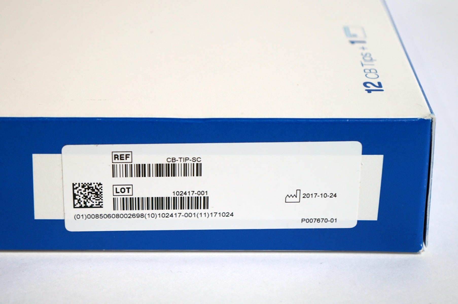 Clear + Brilliant Permea CBP Laser Handpiece Treatment Tips CB-TIP-SC Card 12Pcs