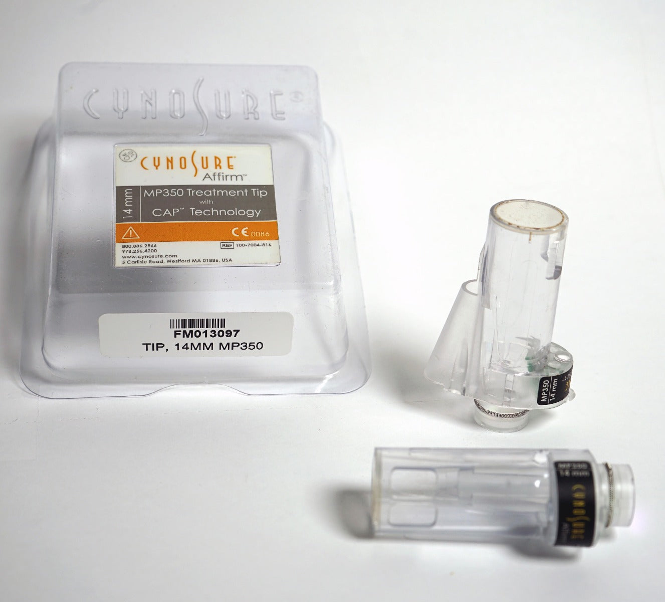 CynoSure Affirm Laser MP350 Lens Treatment Tip 14mm 100-7004-816 (x2 Pcs)