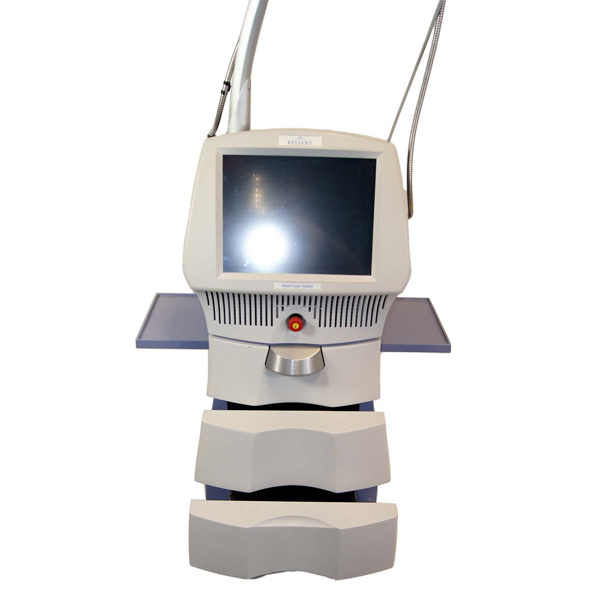 2008 Fraxel SR 1500 Reliant Fractional Laser 1550nm System with Cart Skin Repair