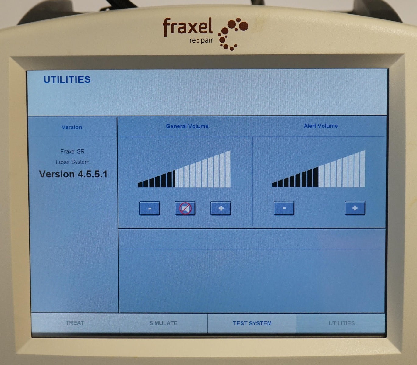 2008 Reliant Fraxel Re Pair Skin Wrinkle Resurfacing CO2 Fractional Laser RePair