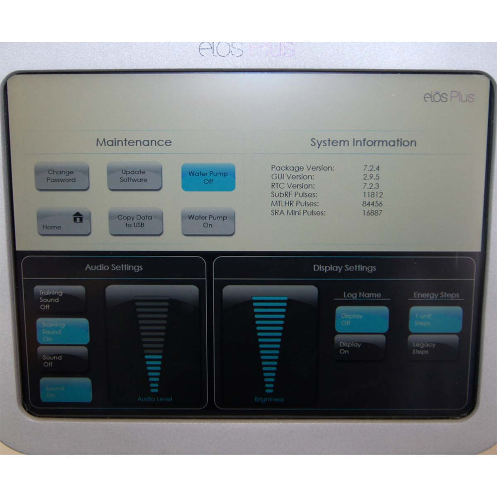2015 Syneron Candela Elos Plus IPL Laser System Motif LHR SRA Mini Sublative RF