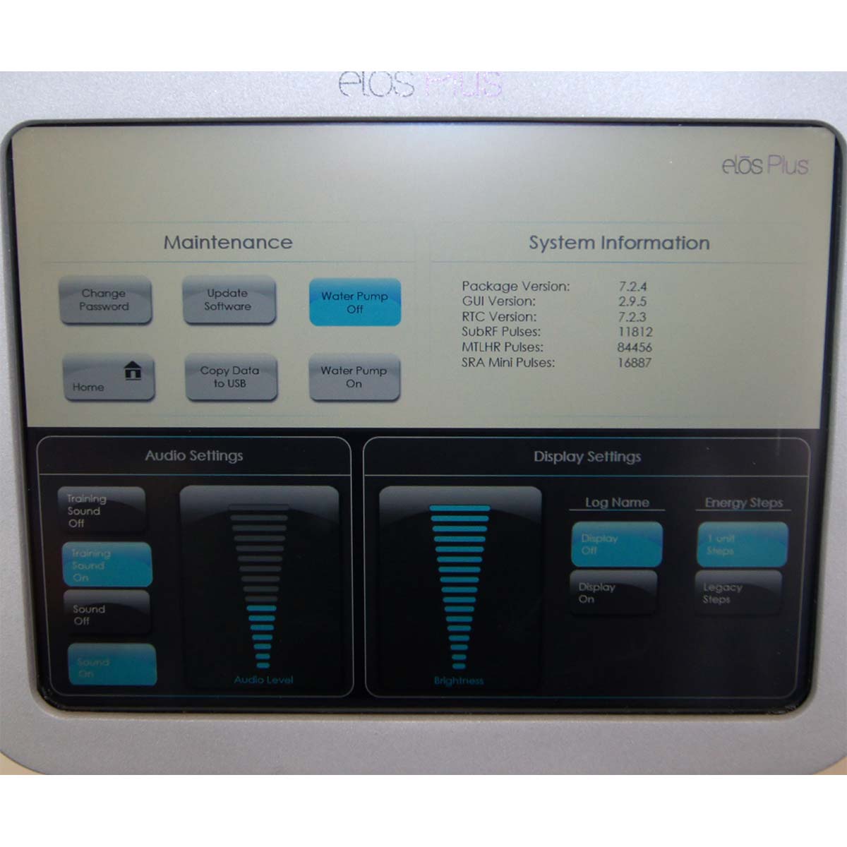 2015 Syneron Candela Elos Plus IPL Laser System Motif LHR SRA Mini Sublative RF