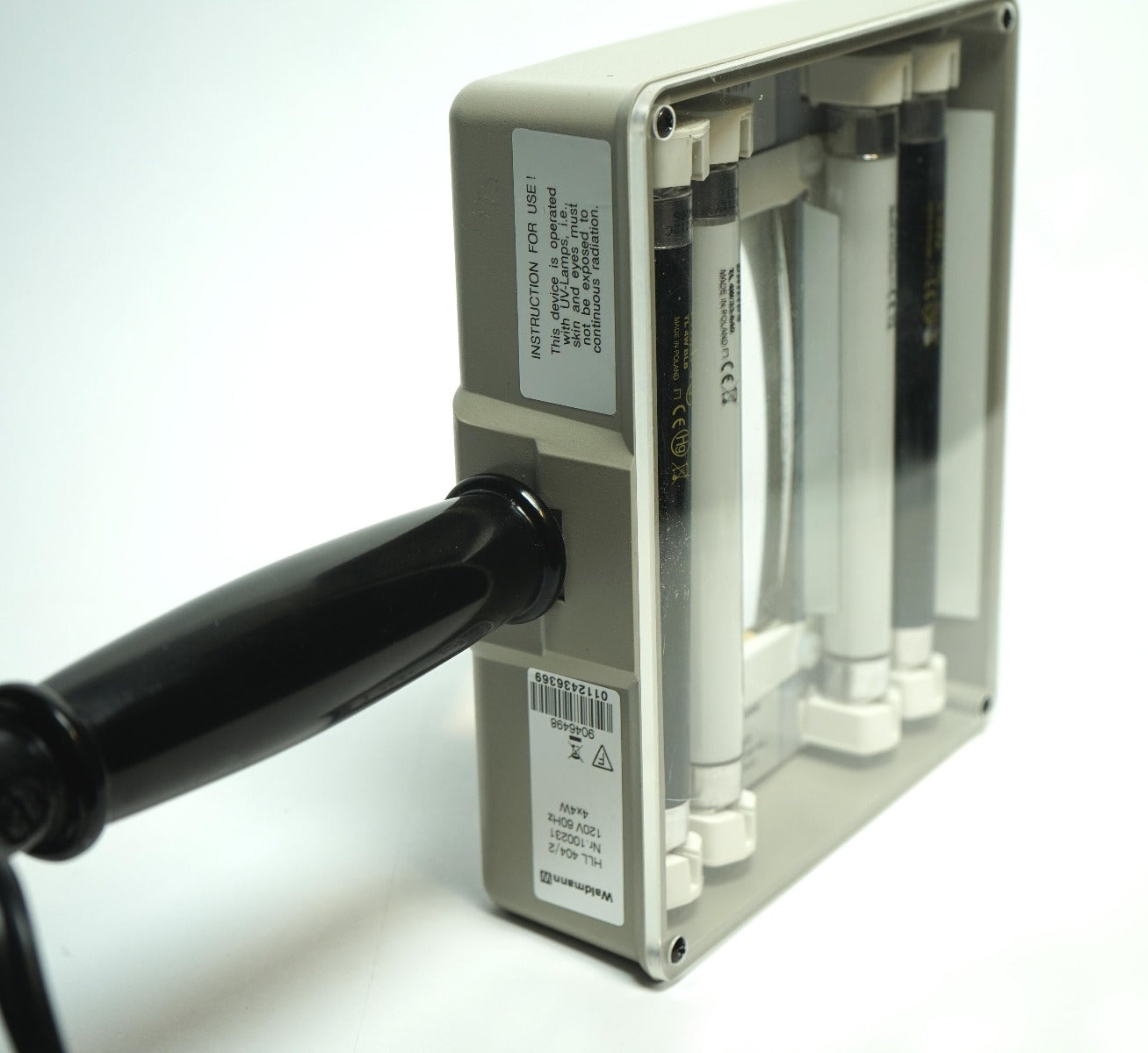 Waldmann Handheld Fluorescent Black Light Ultraviolet Exam Lamp HLL 404/2