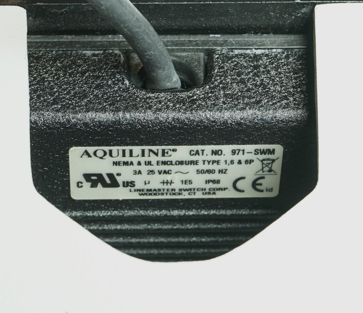 Aquiline 4 Pin Electric FootSwitch Pedal 971-SWM Enclosed Foot Switch Metal