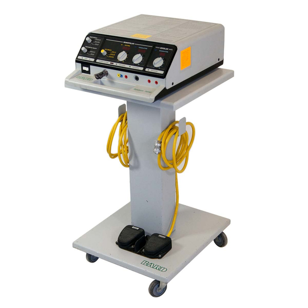 Bard System 3000 13-2040 Electrosurgical Unit ESU w/ Rocker Switch Pencils