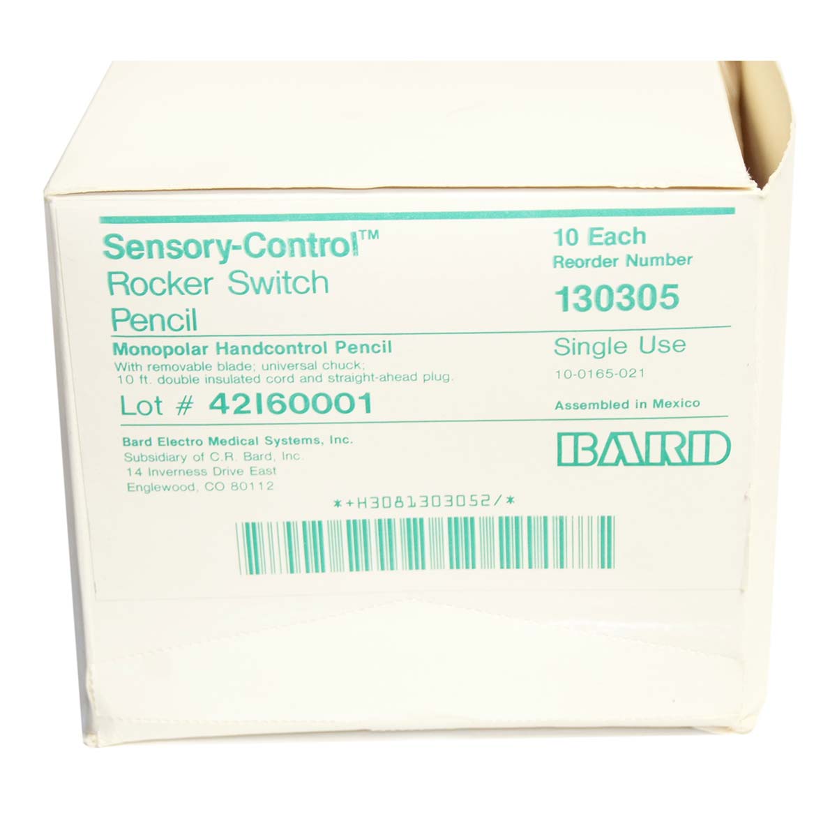 Bard System 3000 13-2040 Electrosurgical Unit ESU w/ Rocker Switch Pencils