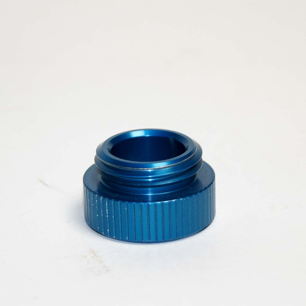 25mm CO2 Laser Arm Head Safety Cap Cover Blue Metal Storage Part