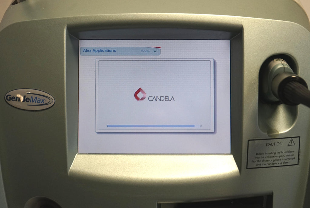 2007 Candela GentleMax Laser GMax YAG Alex 755 1064 6-18mm HR Hair Removal Vein