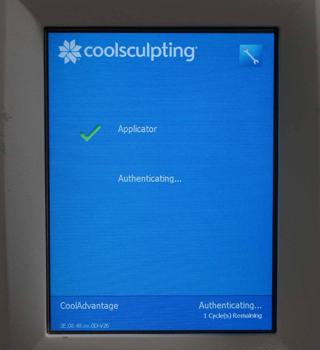 ZELTIQ CoolSculpting CoolCard BRZ-CD4-06X-003 Purple Card 1 Cycle Remaining