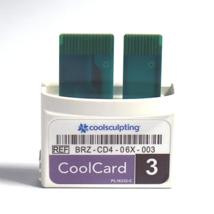 ZELTIQ CoolSculpting CoolCard BRZ-CD4-06X-003 Purple Card 1 Cycle Remaining