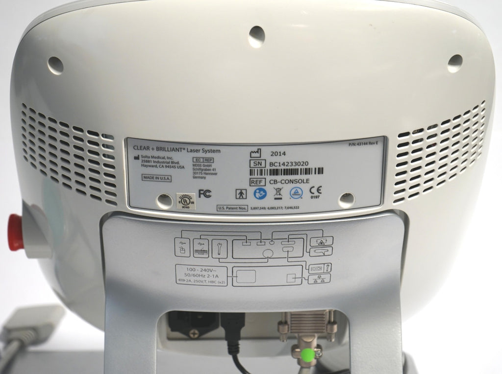 2014 Solta Clear & Brilliant 1440nm Diode Fractional Laser w/Handpiece Wrinkles