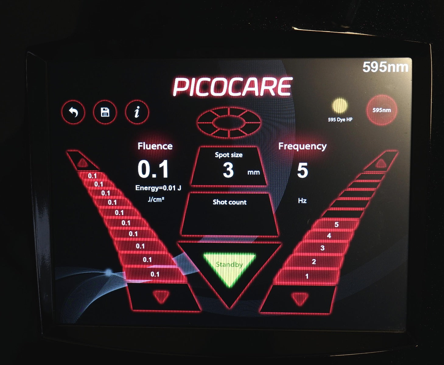 PICOCARE Nd YAG Picosecond Laser Tattoo Removal Pigmented Lesions 532 1064 nm