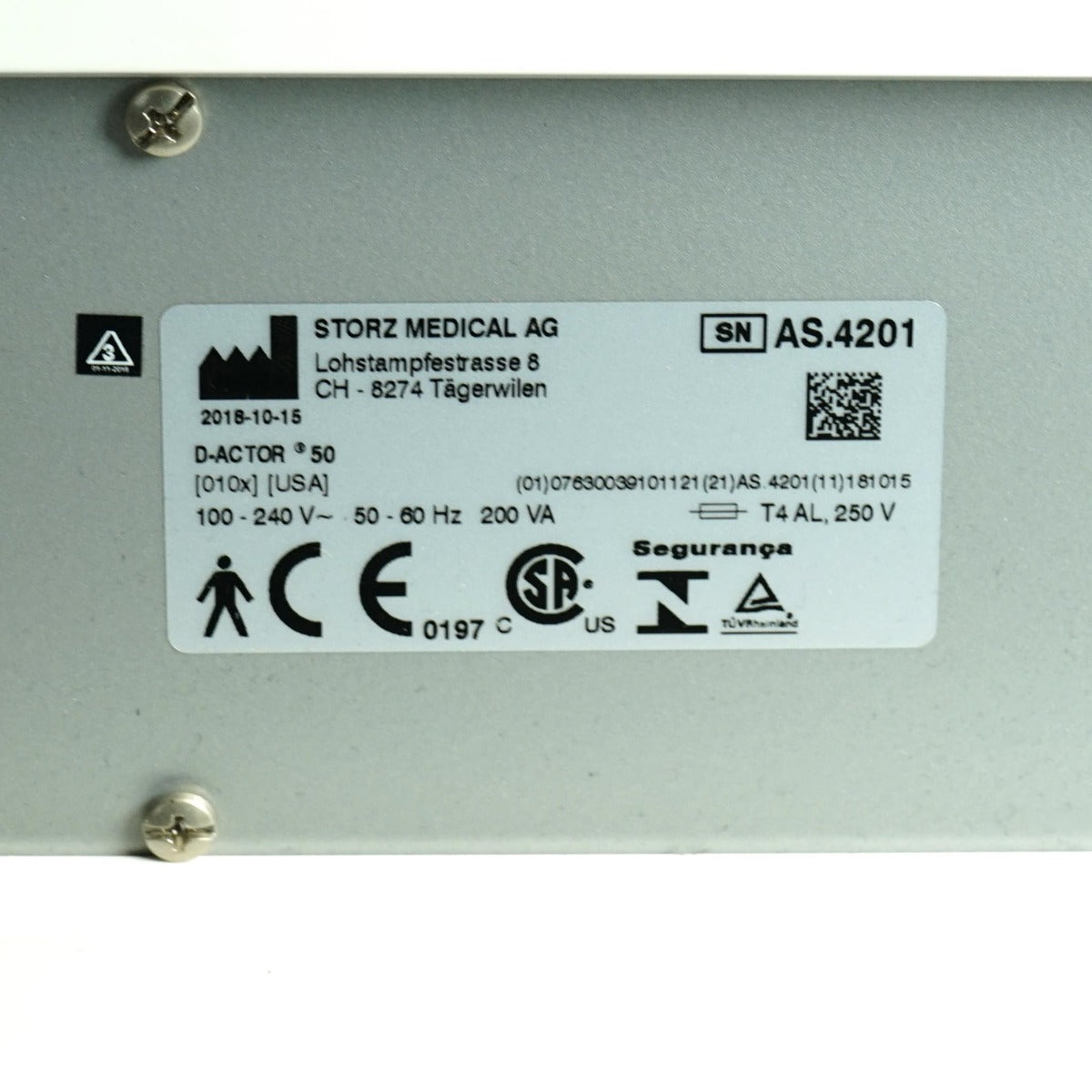 Storz CuraMedix OrthoPulse 50 OrthoPulse MASTERPULS Shockwave Therapy Massage