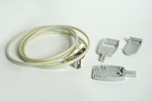 BTL Exilis Protege Neutral Electrode Pad Return CABLE Twin Pigtail - PARTS UNIT