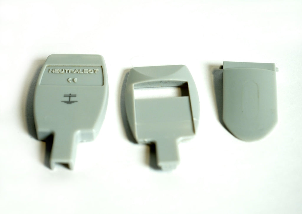 BTL Exilis Protege Neutral Electrode Pad Return CABLE Twin Pigtail - PARTS UNIT