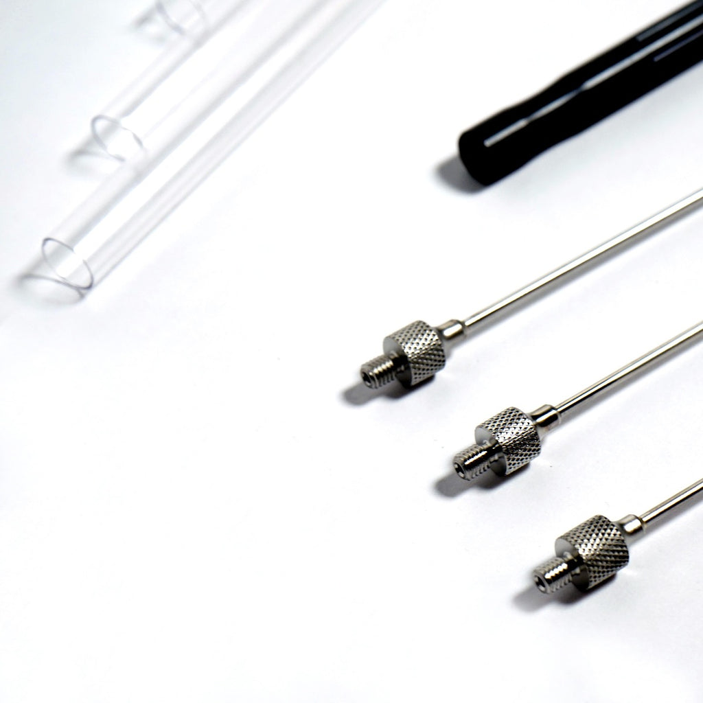 Cannula Surgical Instrument Fat Transfer Injection Straight Threaded x3 Cannulae