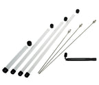 Cannula Surgical Fat Transfer Injection Straight Threaded 1 Hole Cannulae x4 Pcs