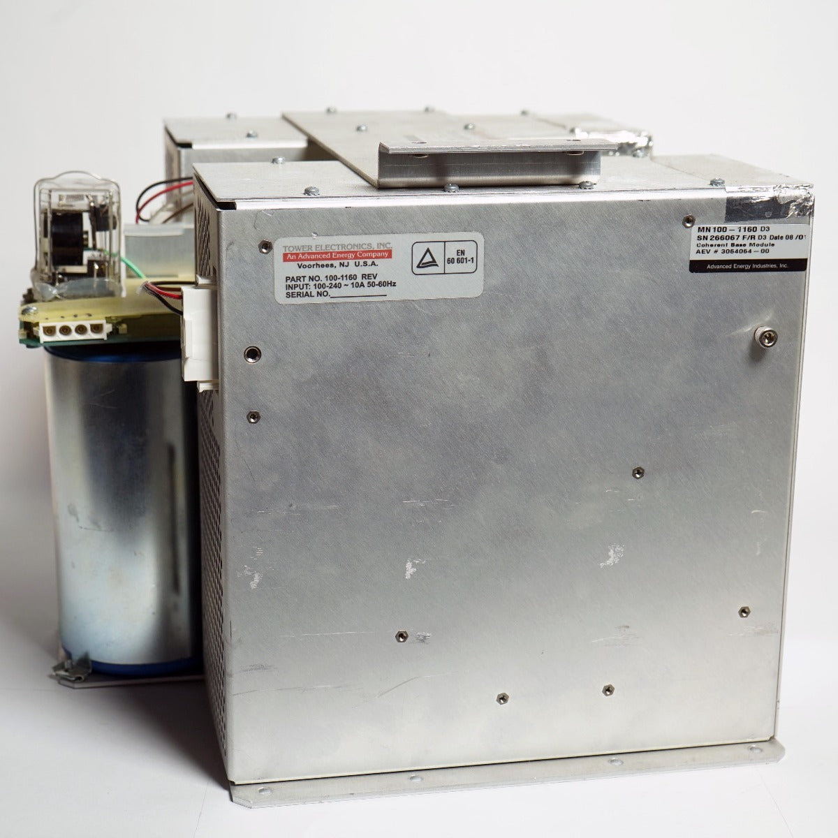 Coherent Dual Laser Power Supply MN100-1162 100-1160 Capacitor Base Module PARTS