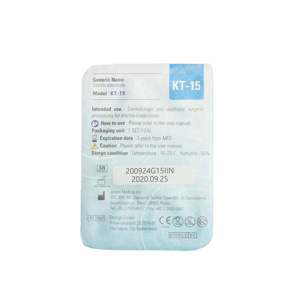 Jeisys IntraGen RadioFrequency 15x15 MicroNeedle Electrode GFR Tip KT-15 Exp2023