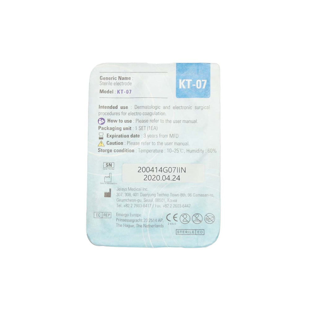 Jeisys IntraGen RadioFrequency 7x7 MicroNeedle Electrode GFR Tip KT-07 Exp2023