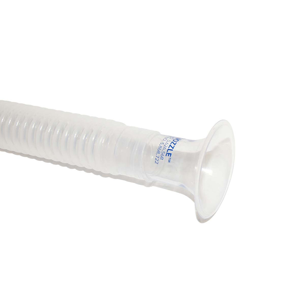 Acuderm ACU-EVAC Clear Plastic Hose Funnel TXTM TX Nozzle 11in Flexible Med