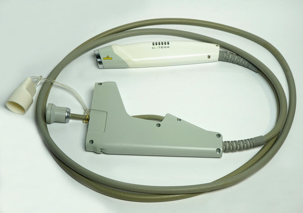 Cutera ExcelV Nd YAG 1064 Laser Genesis V Handpiece CoolView BAD FIBER - PARTS