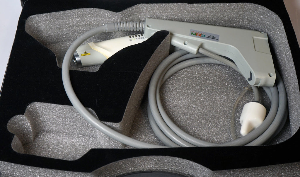 Cutera ExcelV Nd YAG 1064 Laser Genesis V Vascular Hand Piece CoolView Cool View