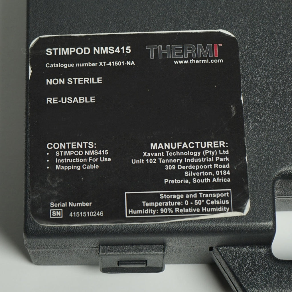 ThermiAesthetics STIMPOD NMS415 XT-41501-NA Precision Nerve Locating Device