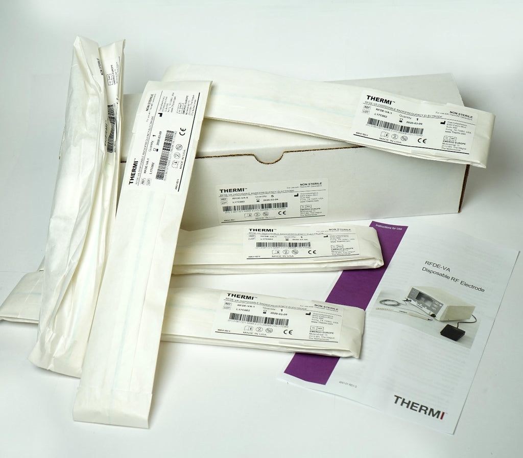 ThermiRF ThermiVa RFDE-VA-5 Disposable RadioFrequency Electrodes Training x5 Pcs