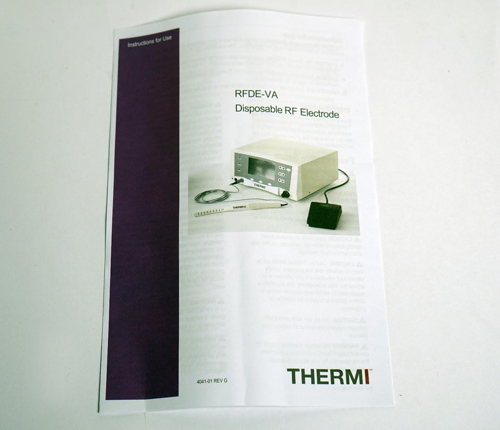 ThermiRF ThermiVa RFDE-VA-5 Disposable RadioFrequency Electrodes Training x5 Pcs