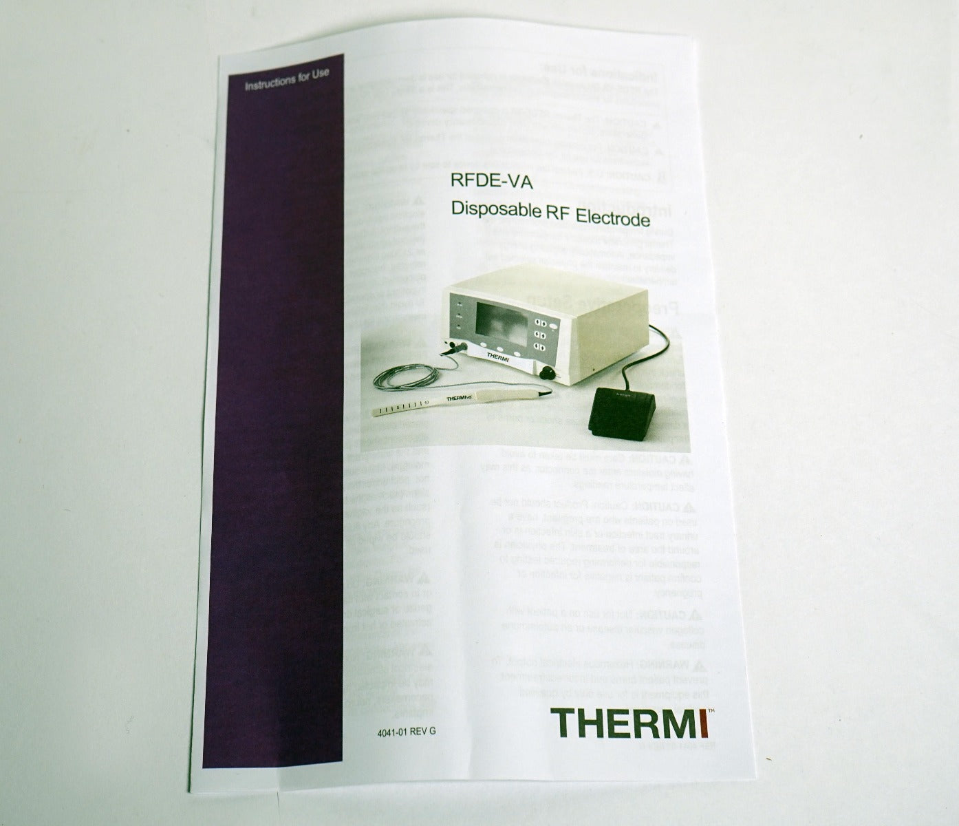 ThermiRF ThermiVa RFDE-VA-5 Disposable RadioFrequency Electrodes Training x5 Pcs
