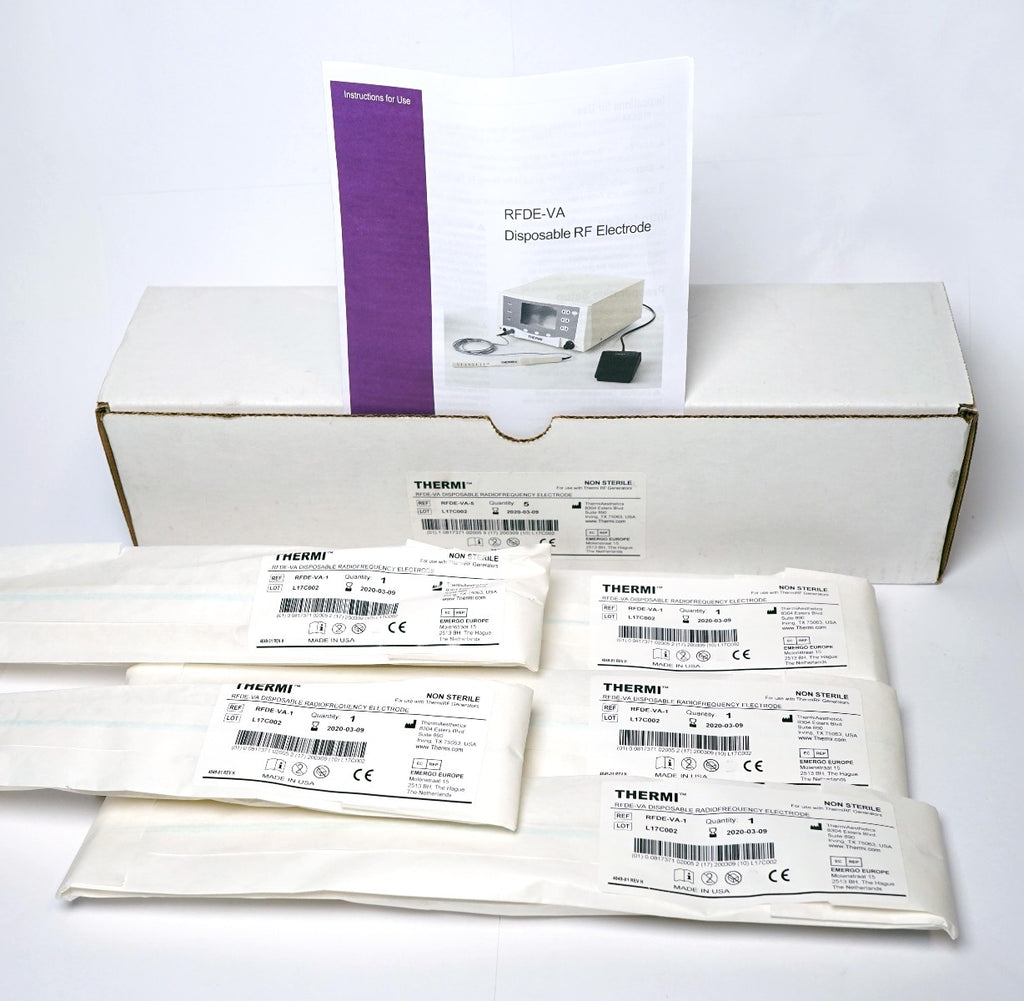 ThermiRF ThermiVa RFDE-VA-5 Disposable RadioFrequency RF x5 Electrodes Training
