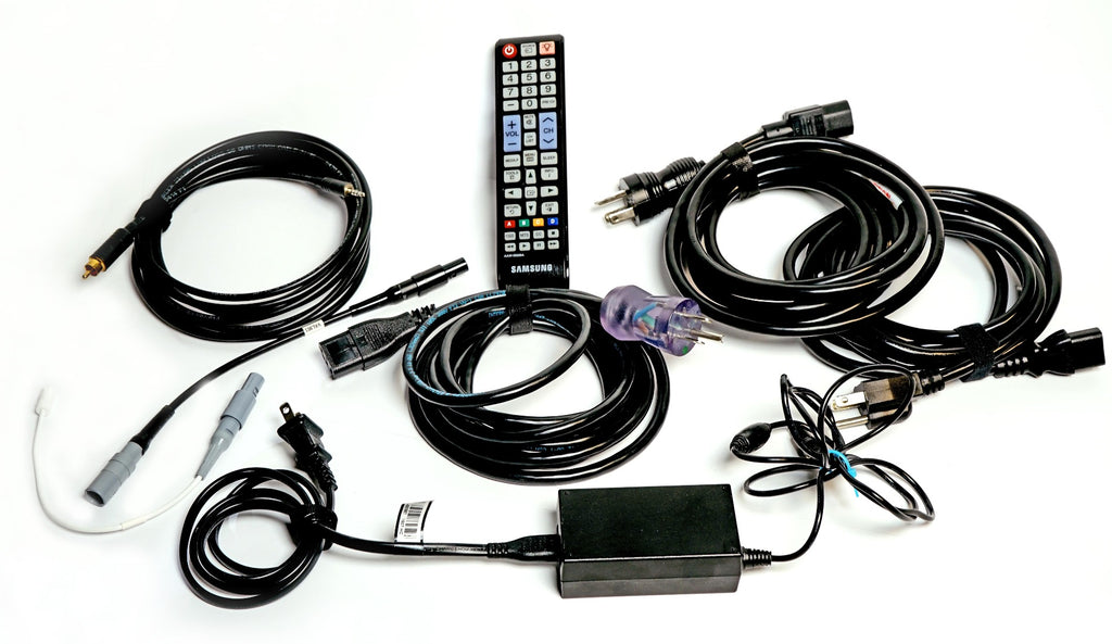 ThermiAesthetics ThermiRF RF Power Cables Connectors Cords Samsung LOT PARTS