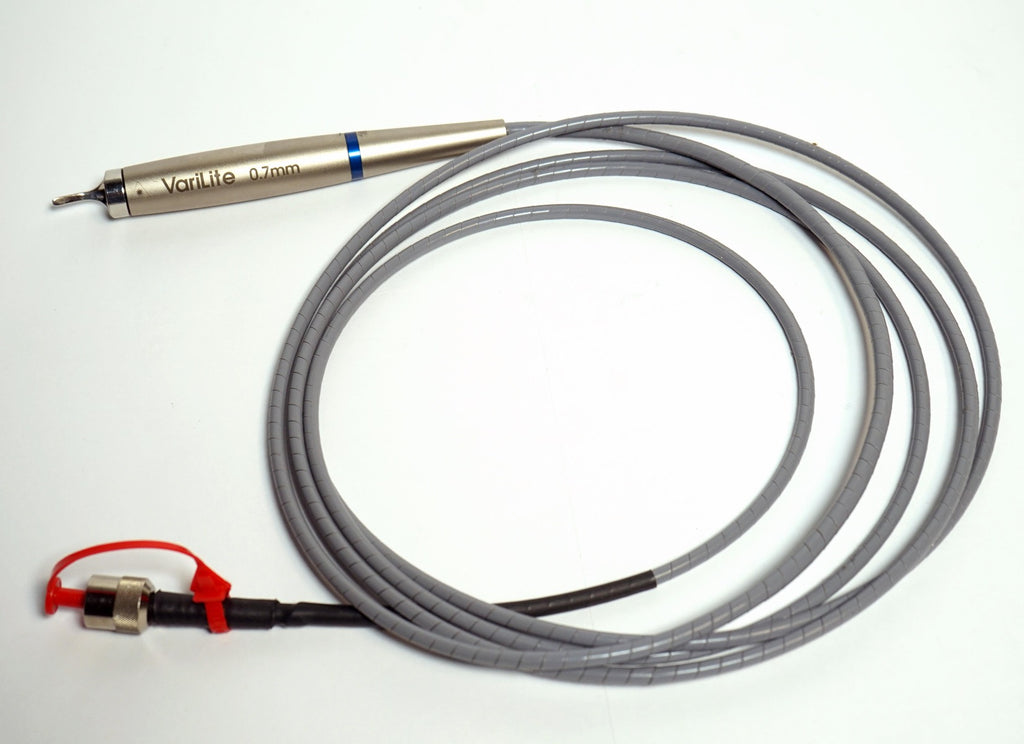 Iridex Varilite 0.7mm Fiber Dual Wavelength Laser Silver Handpiece PARTS Unit