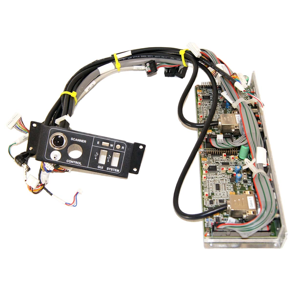 Lutronic eCO2 Laser I/O Scanner Input Panel Wire Harness PCB Assembly PART As-Is
