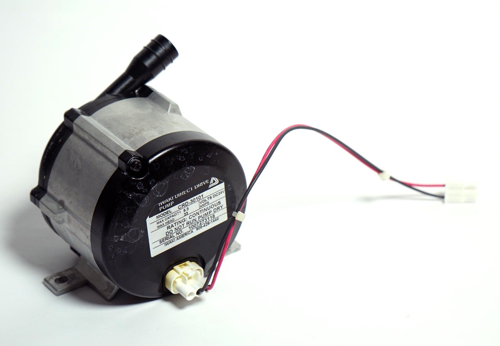 Candela Laser ATV Alex TriVantage DI Water Pump CRD-30101 Direct Drive PARTS