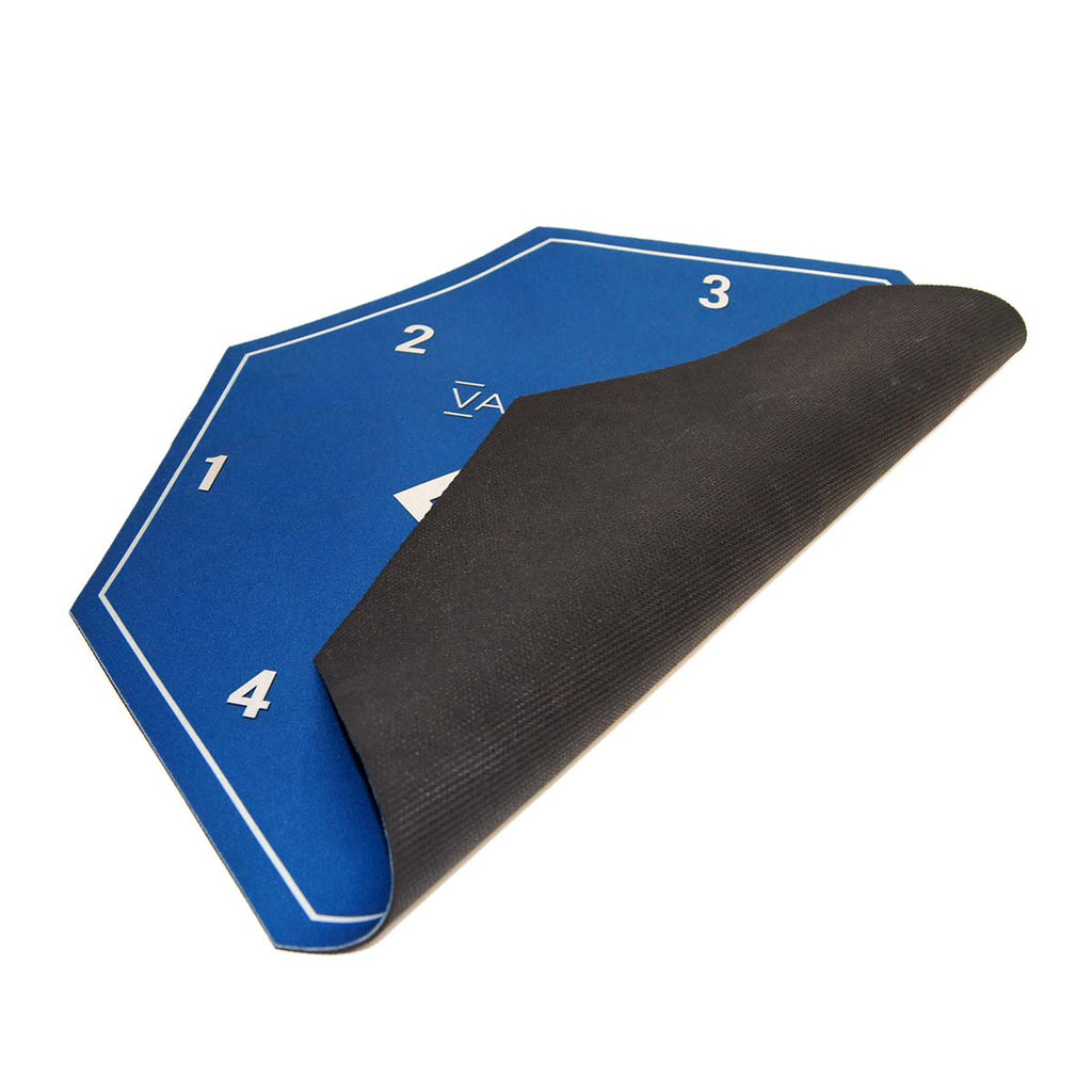 BTL Vanquish Exilis Patient Photo Foot Placement Numbered Guide Floor Blue Mat