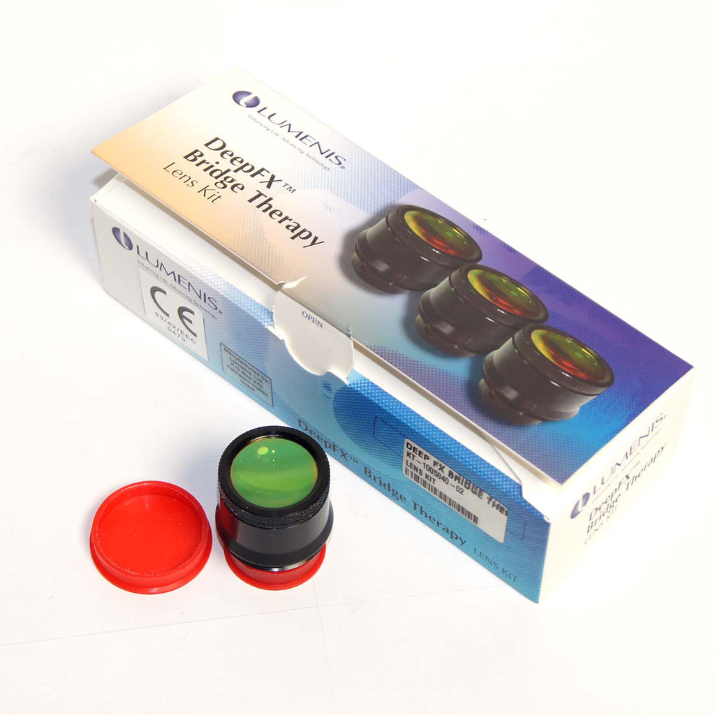 Lumenis DeepFX Bridge Therapy Lens Kit KT-1005840-02 MicroScanner 3-Lenses
