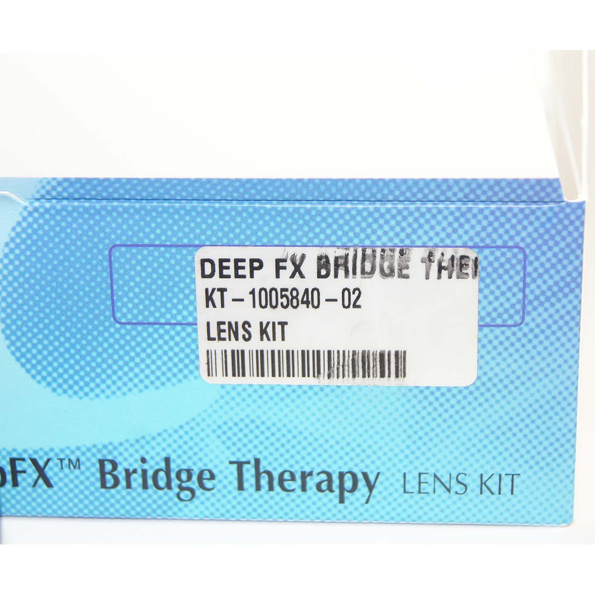 Lumenis DeepFX Bridge Therapy Lens Kit KT-1005840-02 MicroScanner 3-Lenses