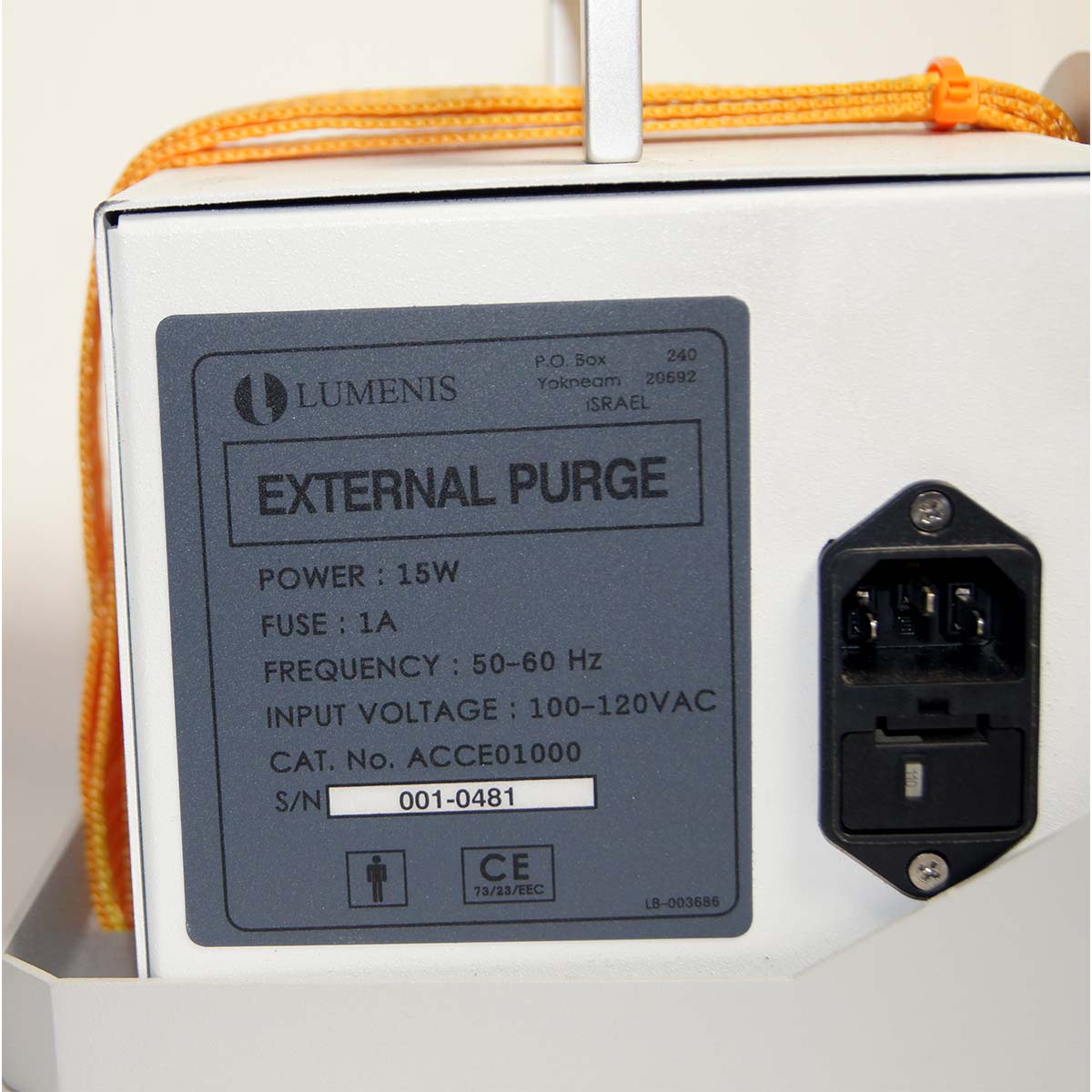 Lumenis External Purge Air Compressor Pump Laser UltraPulse SurgiTouch ACCE01000