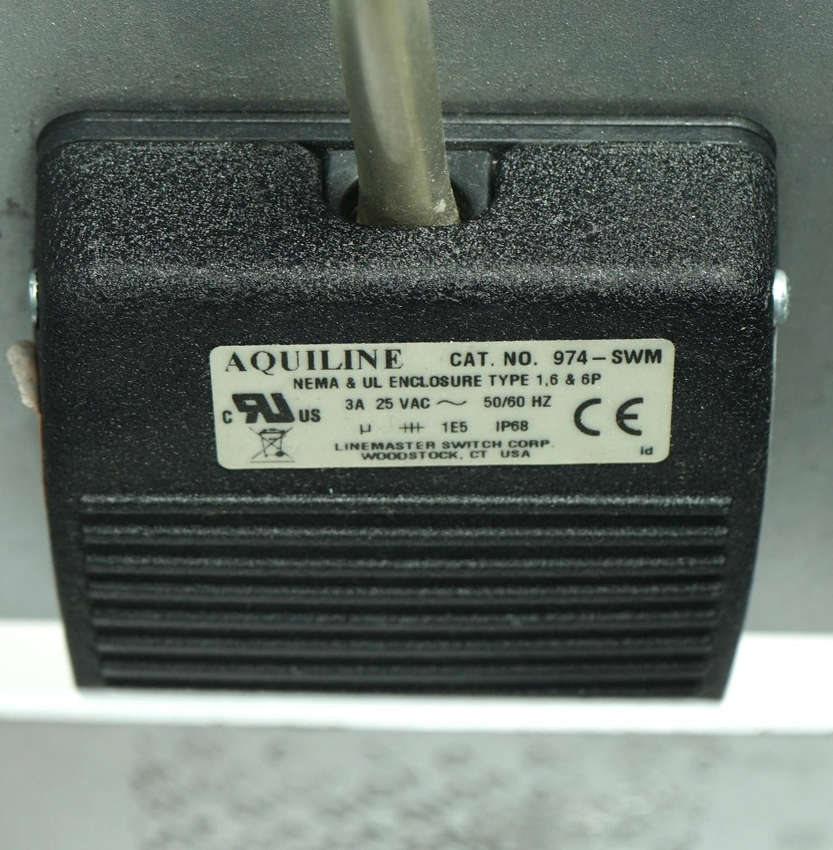 Cutera Xeo Laser Linemaster FootSwitch Pedal Aquiline Linemaster 974-SWM PARTS