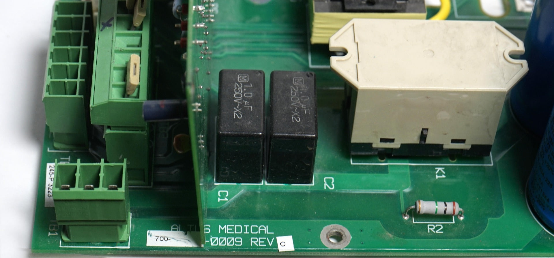 Cutera Altus Xeo Laser Green Control PCB Computer Board Capacitor PARTS UNIT