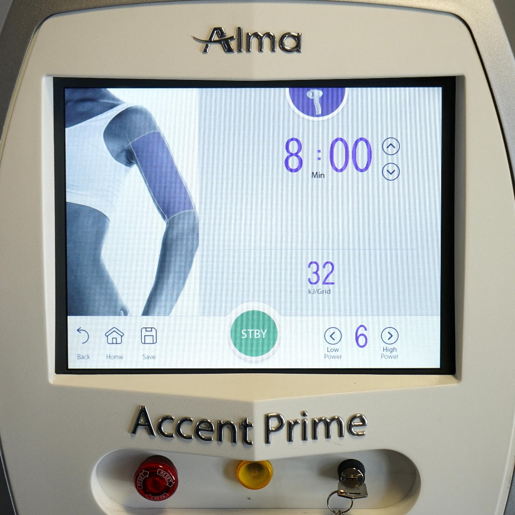 2019 Alma Accent Prime RF Ultrasound Body Contour Skin Tightening Arms Face Back