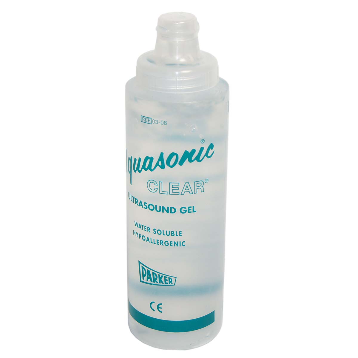 Aquasonic Ultrasound Gel Clear 03-08 Water Soluble Hypoallergenic .25 Liter 2pk