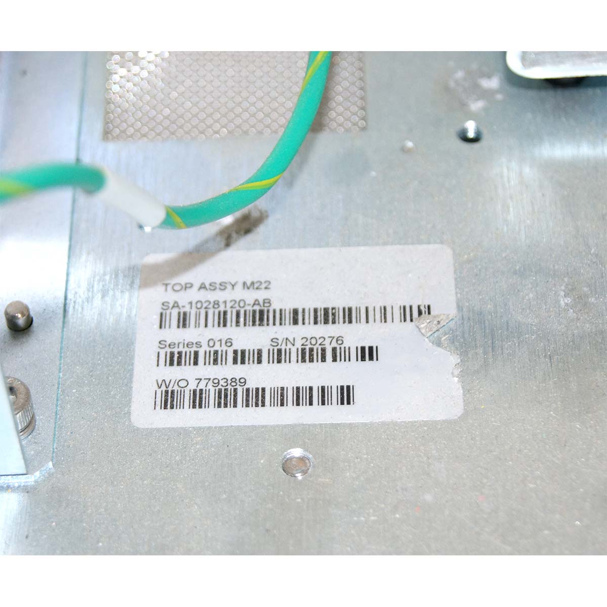 Lumenis M22 Electro Mechanical Chassis SA-1022393 Metal Frame Top Assembly