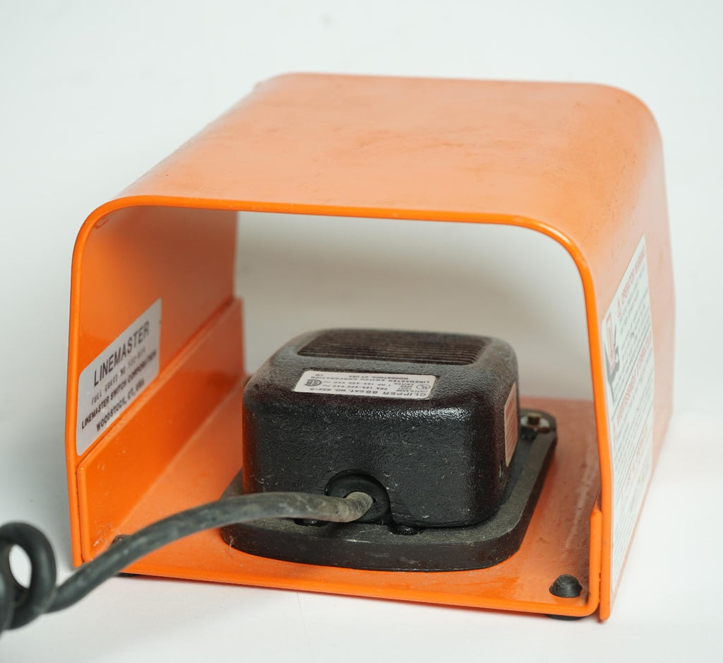 Linemaster Laser Clipper 88 Footswitch Pedal 522-814 12-Pin 832-S Foot Switch