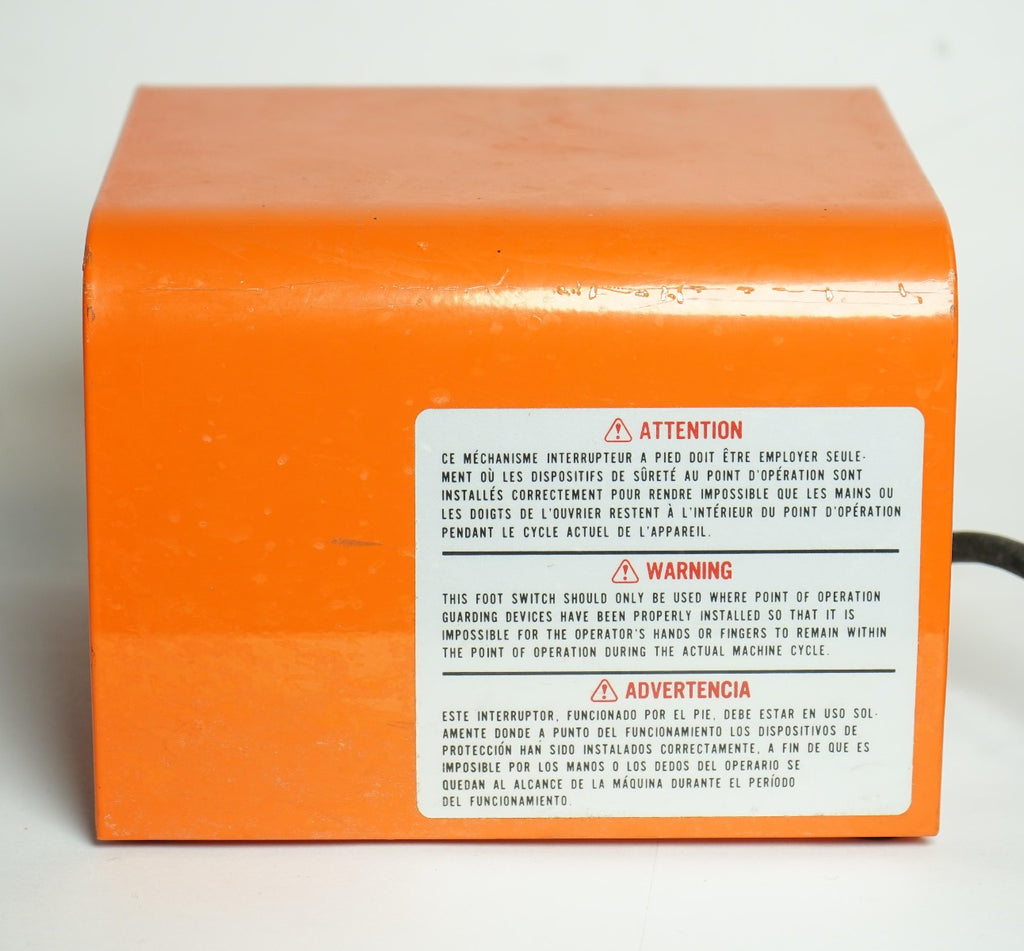 Linemaster Laser Clipper 88 Footswitch Pedal 522-814 12-Pin 832-S Foot Switch