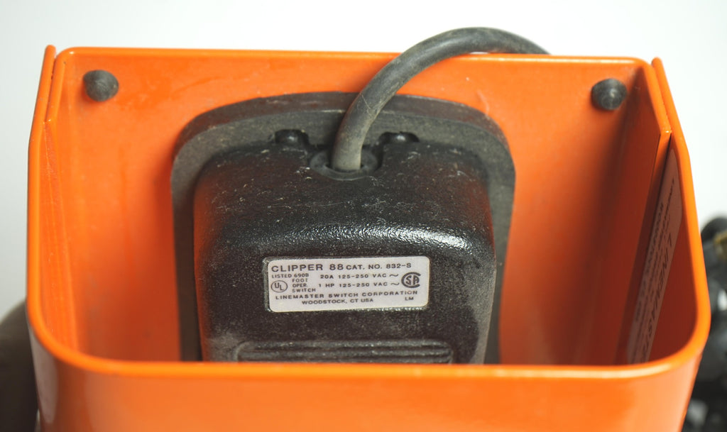 Linemaster Laser Clipper 88 Footswitch Pedal 522-814 12-Pin 832-S Foot Switch