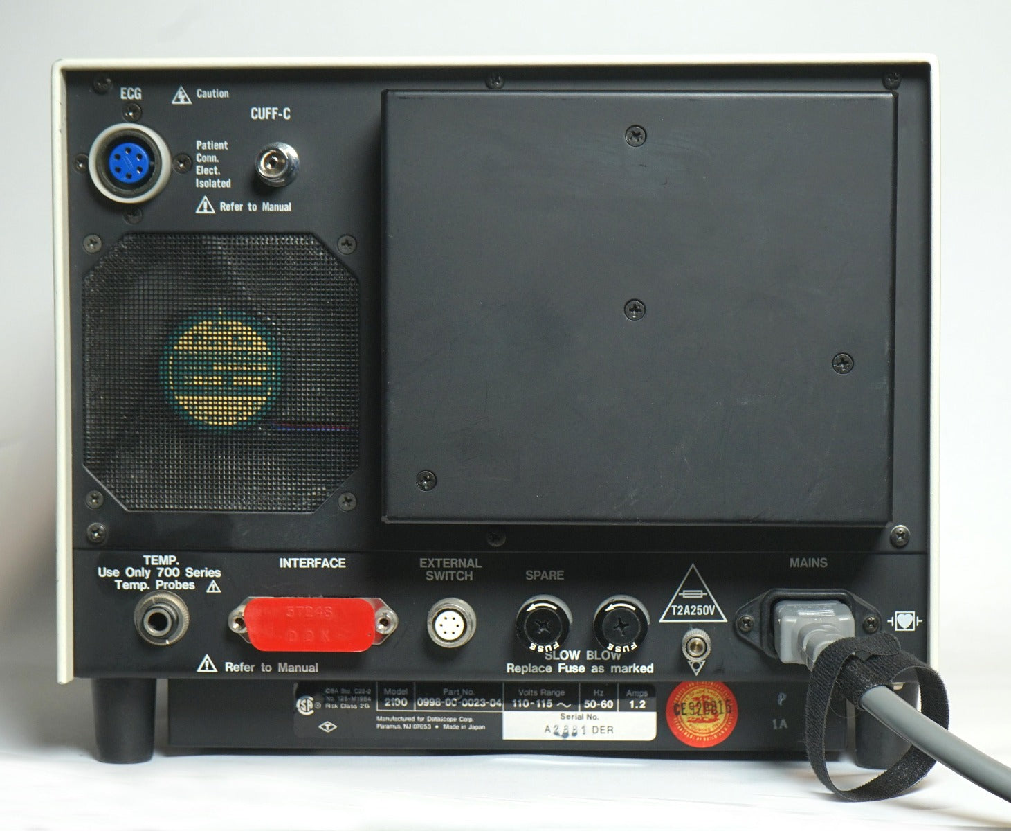 Datascope 2100 Monitor 0998-00-0023-04 700 Series Probes ECG Patient PARTS Unit
